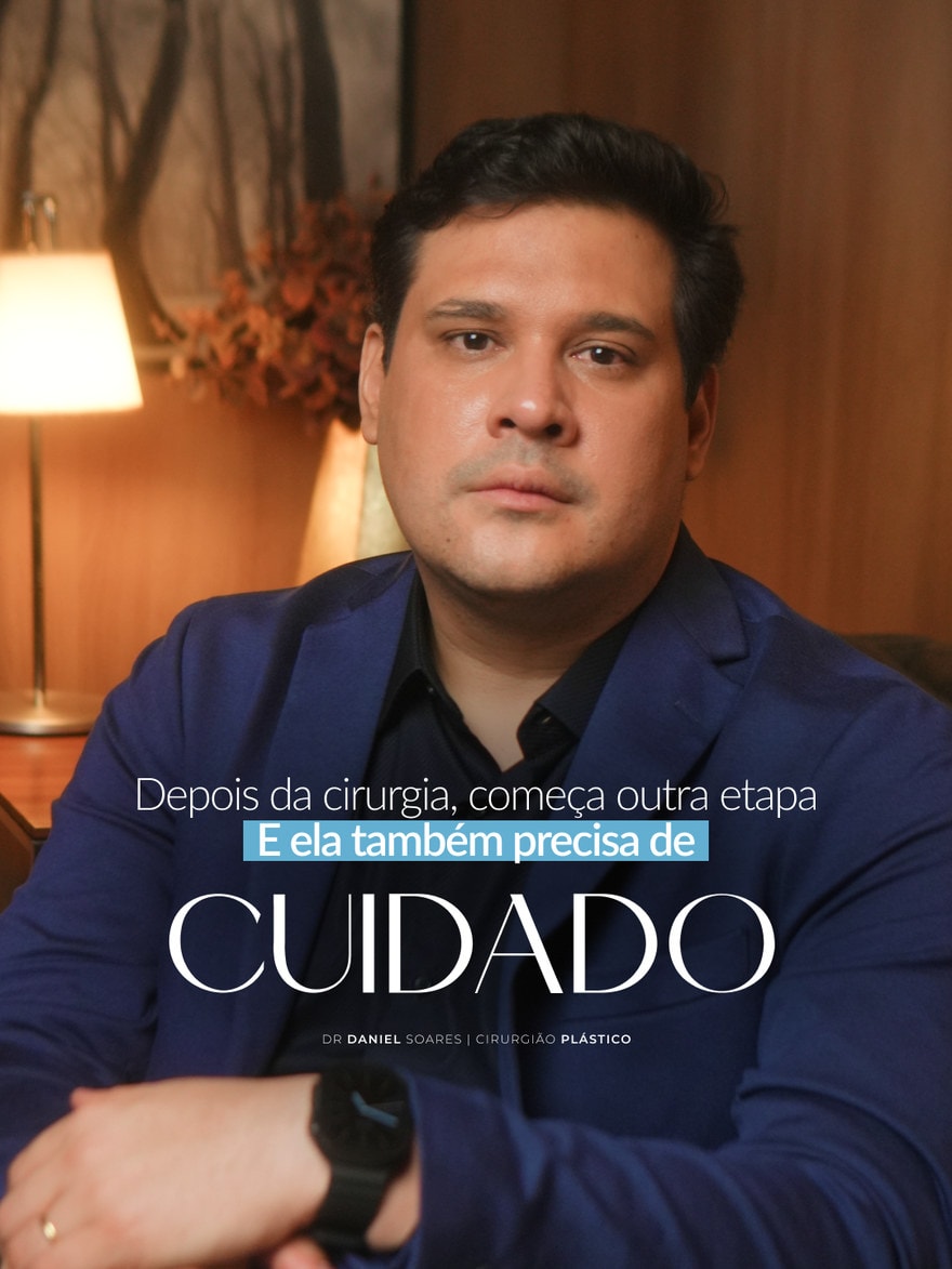 Arte de Instagram produzida pela Milano para Dr. Daniel Soares