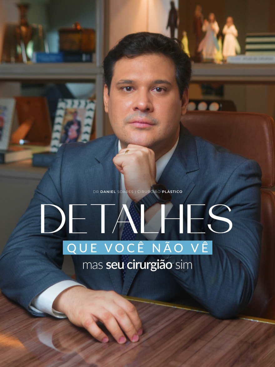 Arte de Instagram produzida pela Milano para Dr. Daniel Soares