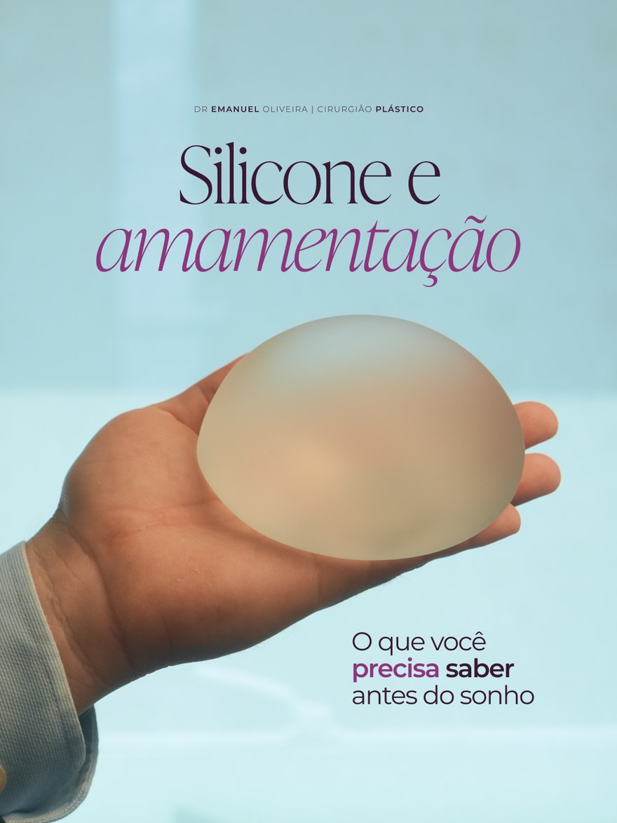 Arte de Instagram produzida pela Milano para Dr. Emanuel Oliveira
