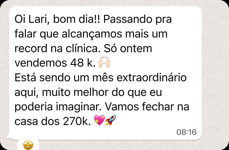 Depoimento de cliente da Milano Marketing Médico