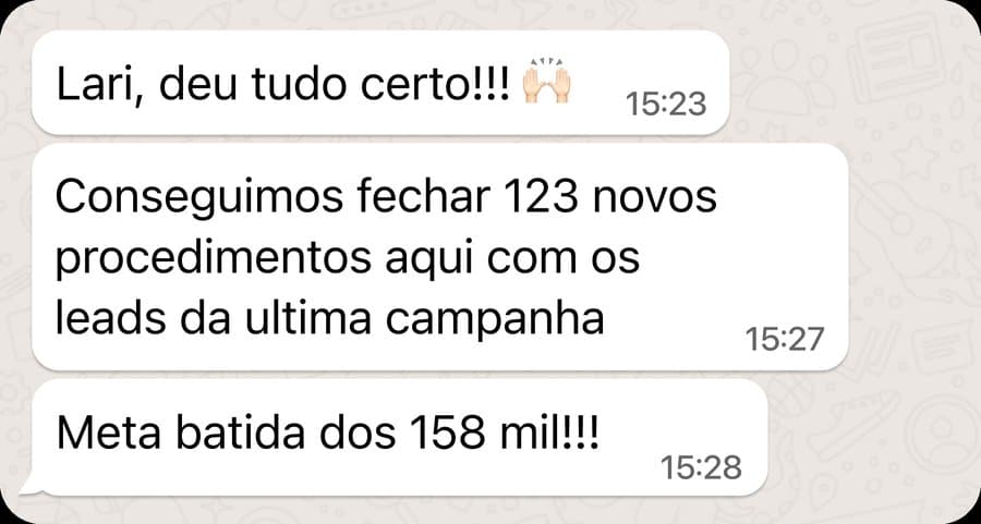 Depoimento de cliente da Milano Marketing Médico